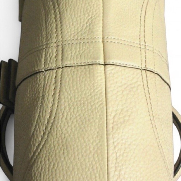 COACH Cream SOHO Leather Handbag - Picture 10 of 11